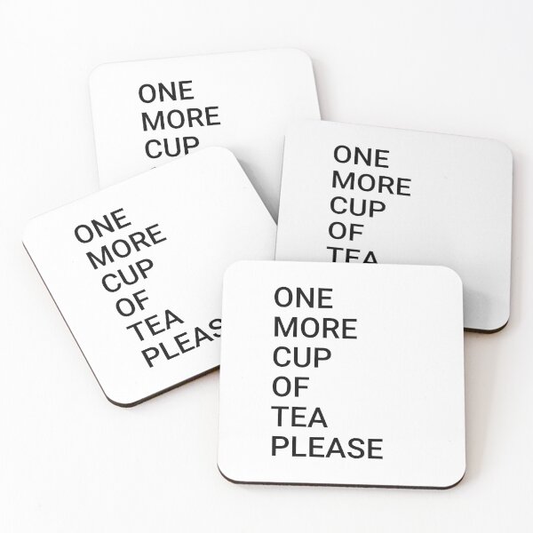 Item preview, One More Cup Of Tea Please designed and sold by ToATeaGifts.