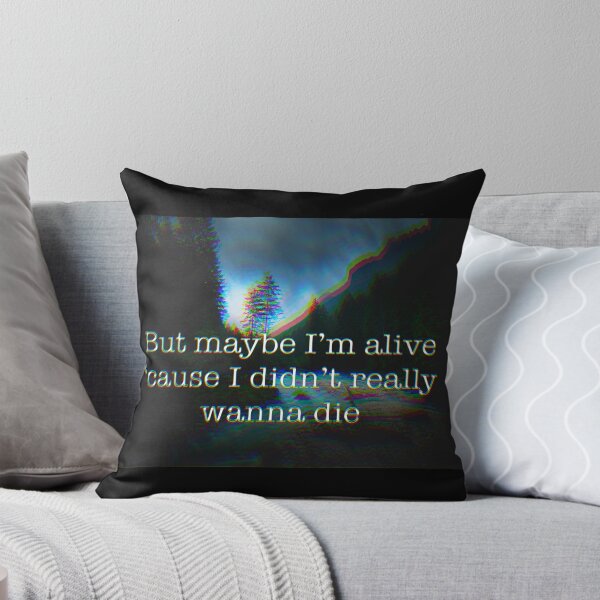 Item preview, Badflower - Ghost Lyrics Forest designed and sold by NevilleNoFriend.