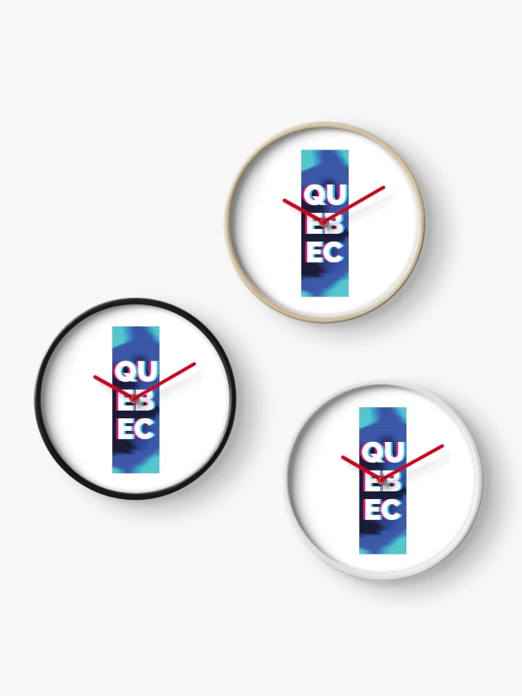 Thumbnail 3 of 4, Clock, Quebec designed and sold by StarsForgers.