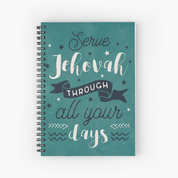 Item preview, Serve Jehovah Through All Your Days designed and sold by Paper Bee Gift Shop.