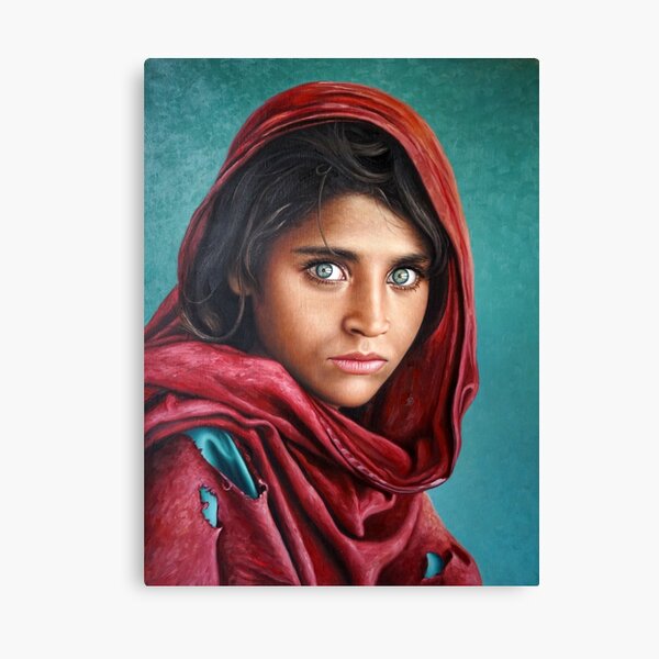 Afghan Girl Canvas Print