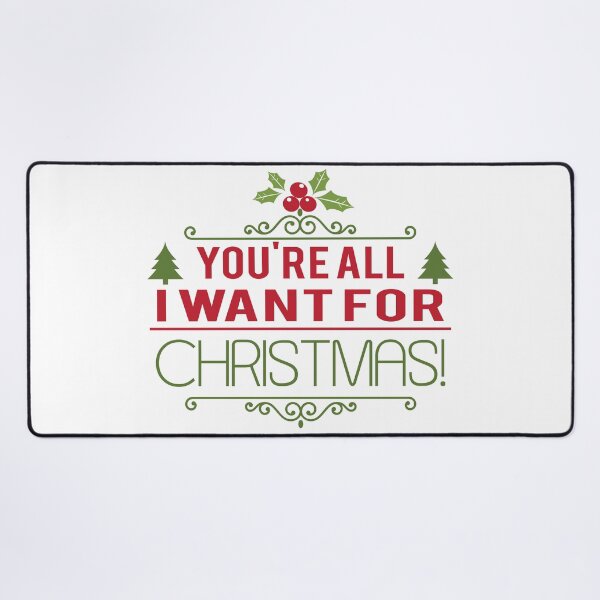 Item preview, You're All I Want For Christmas! Tis The Season to be Jolly! designed and sold by Capiral Bucketlist.
