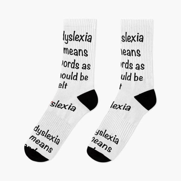 Item preview, Funny dyslexia designed and sold by Scat the cat.