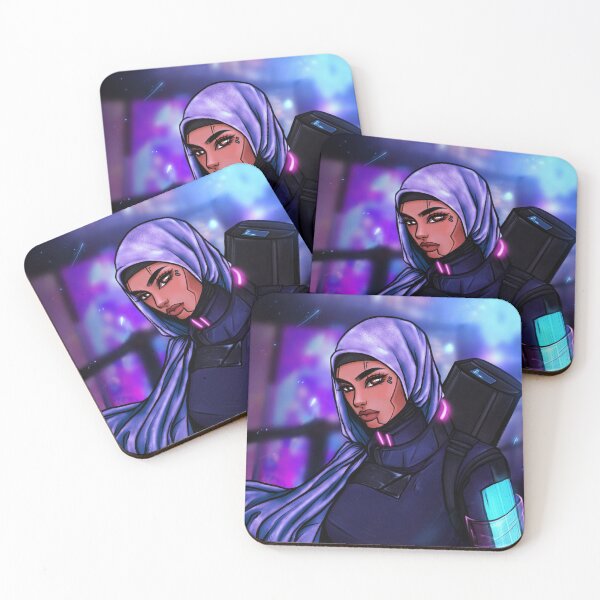 Artikelvorschau, Hijabi-Cyberpunk entworfen und verkauft von shedoartstuff.