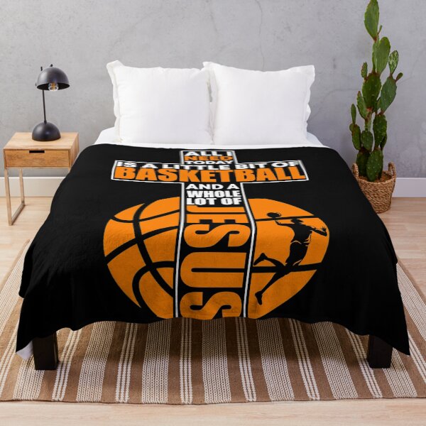Artikelvorschau, Basketball Christliches Kreuz, Alles was ich brauche ist Basketball und eine ganze Menge Jesus, Christliches Kreuz Glaubensgeschenk für Basketballliebhaber entworfen und verkauft von TulipDesignUS.