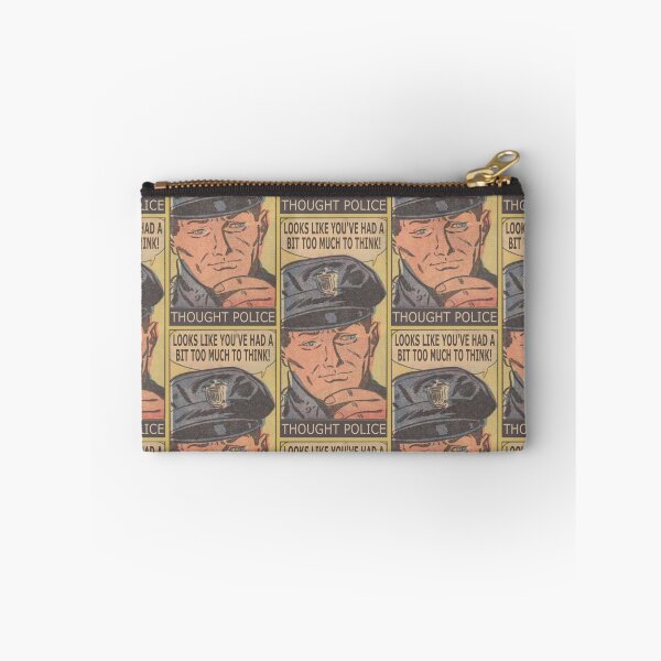 Item preview, Thought Police Quotes Meme Funny Criminal designed and sold by brooklyntowner.