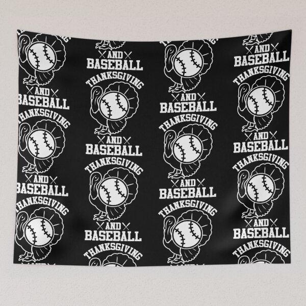 Item preview, Thanksgiving And Baseball Funny Butterball Pitch designed and sold by GravitiTees.