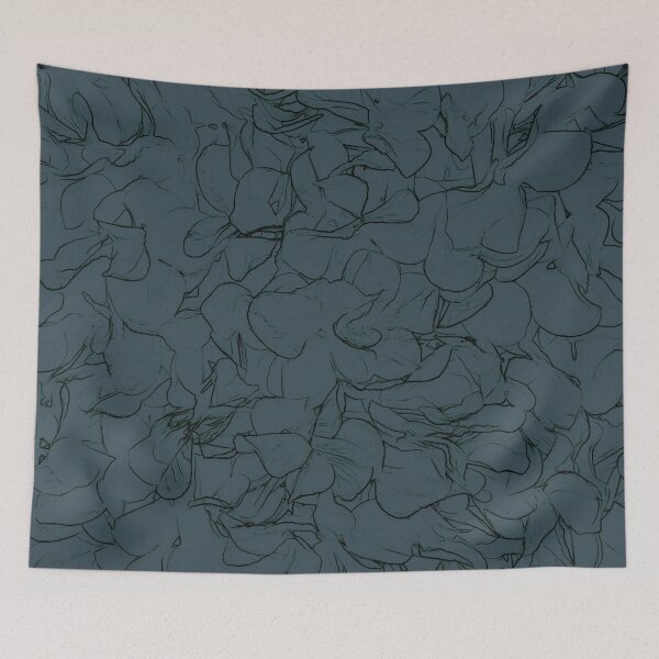 Item preview, Charcoal flowers scatch by Iritof designed and sold by iritof.