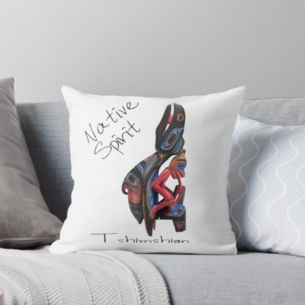 Item preview, Comforters Tshimshian Native American Rattle Black Text #4 designed and sold by Spirit-World.