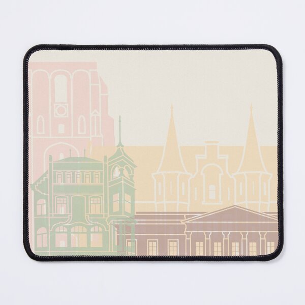 Item preview, Leeuwarden skyline poster  designed and sold by paulrommer.