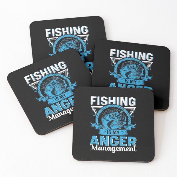 Item preview, fishing is my anger managment designed and sold by Risala.