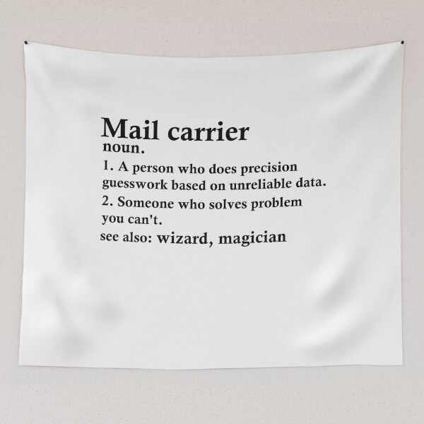 Item preview, Mail Carrier Definition Funny Mailman Occupation designed and sold by woodesigner.