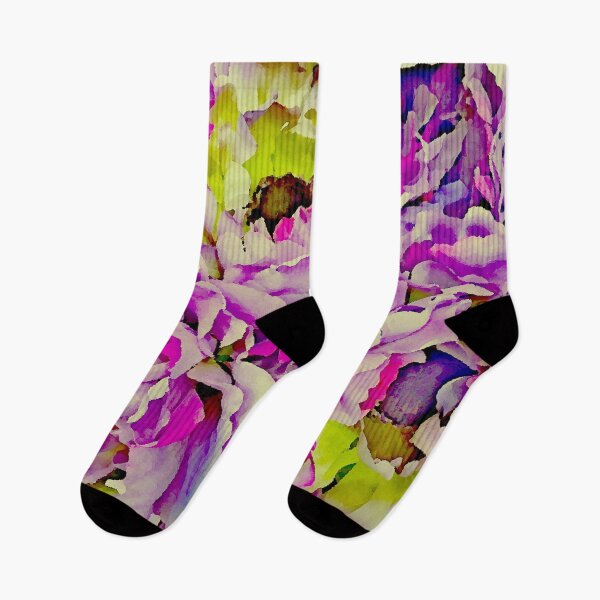 Item preview, Pink Lime White flowers by Iritof designed and sold by iritof.