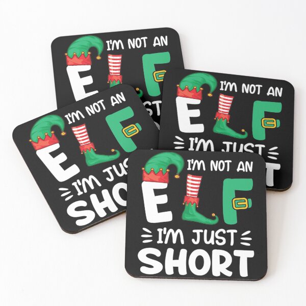 Item preview, Elf Christmas T-ShirtFunny I'm not an Elf I'm just Short Christmas Costume designed and sold by CoonDerim.