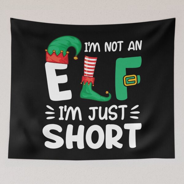 Item preview, Elf Christmas T-ShirtFunny I'm not an Elf I'm just Short Christmas Costume designed and sold by CoonDerim.