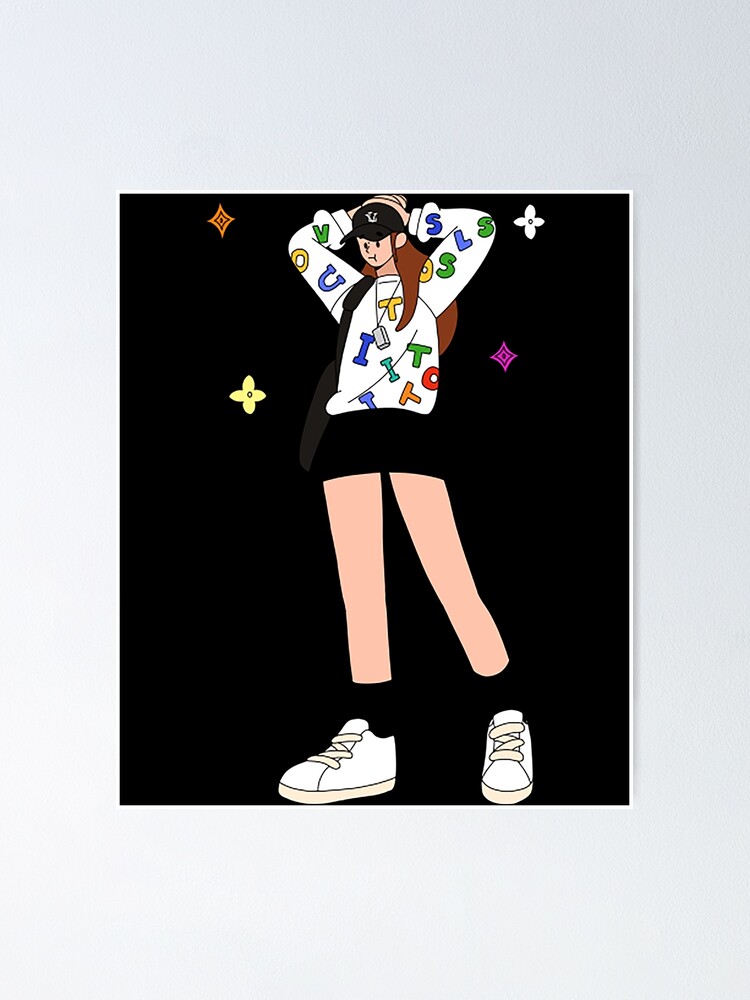 Fashionista T-Shirtlvg Poster