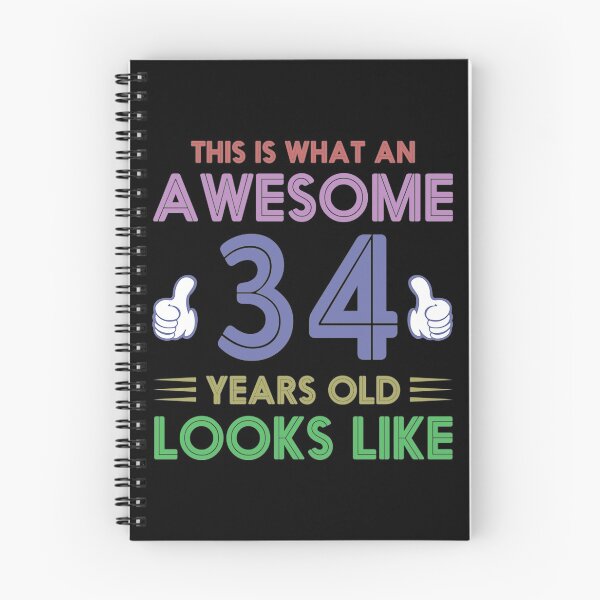 Item preview, Funny Birthday Party T-ShirtThis is What an Awesome 34 Years Old Looks Like Best Birthday Quotes designed and sold by CoonDerim.