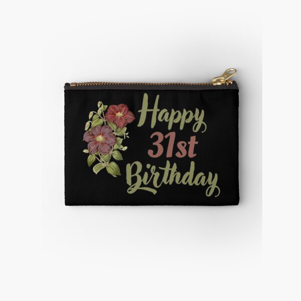 Item preview, Happy 31st Birthday Floral designed and sold by NishiiAgrawal.