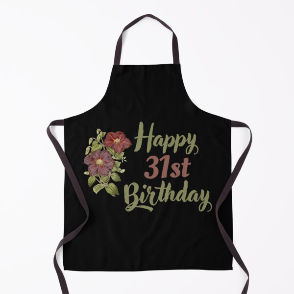 Item preview, Happy 31st Birthday Floral designed and sold by NishiiAgrawal.