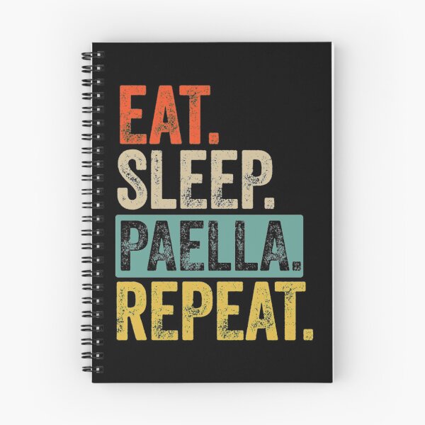 Item preview, Paella T-ShirtEat sleep paella repeat retro vintage  designed and sold by CoonDerim.