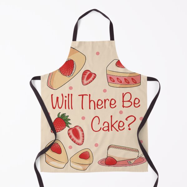 Item preview, Will There Be Cake? (White background) designed and sold by NatureKinKat.