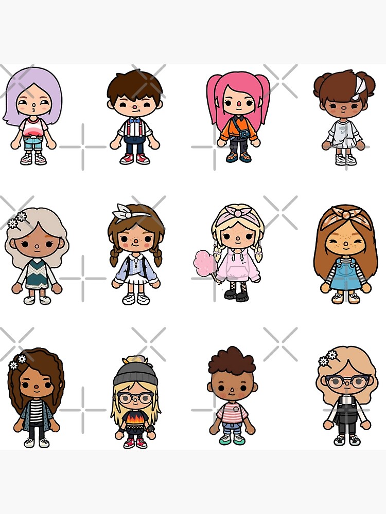 Toca Boca Characters Pack | Sticker