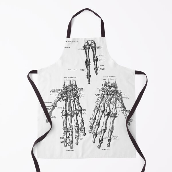 Item preview, Vintage anatomical drawing of hands designed and sold by Random Railways.