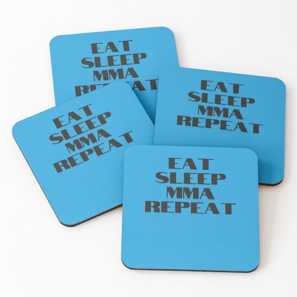 Item preview, Eat Sleep MMA Repeat Gift for a Martial Arts Expert designed and sold by NelleD.