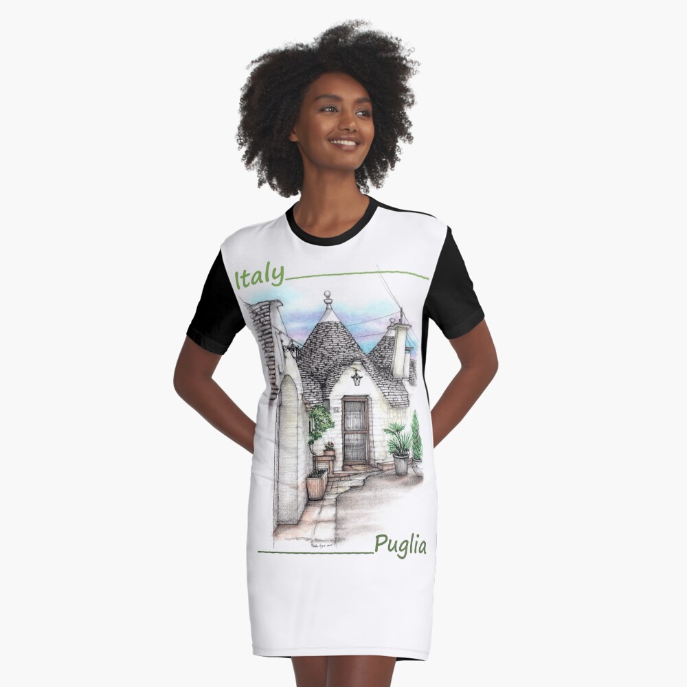Item preview, Graphic T-Shirt Dress designed and sold by matteo-sketcher.