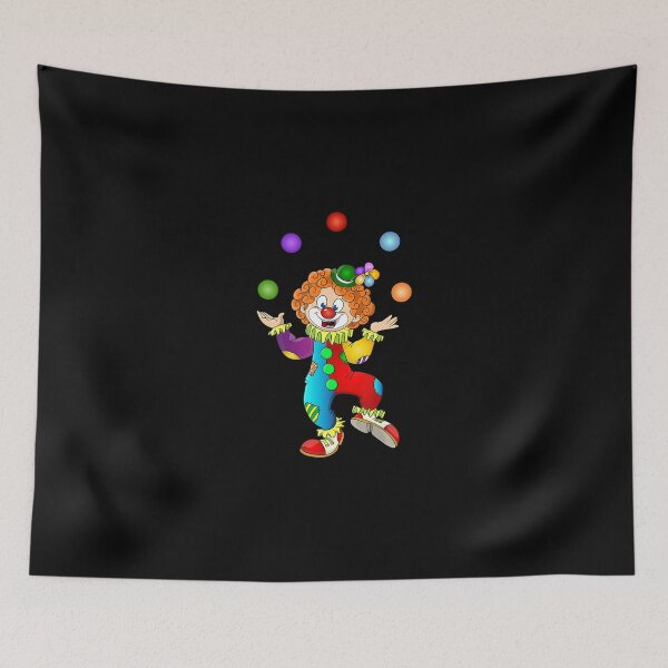 Item preview, Funny carnival juggling clown costume designed and sold by EvaDietrich.