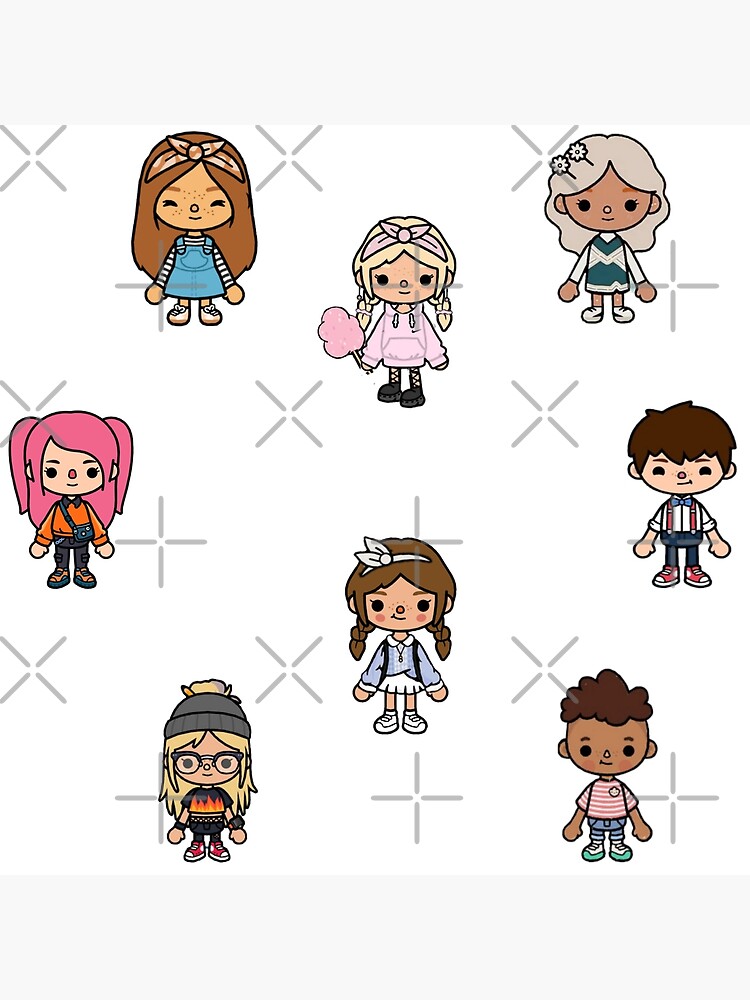 Toca Boca Characters Pack | Poster