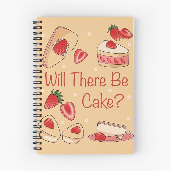 Item preview, Will There Be Cake? (Tan background)  designed and sold by NatureKinKat.