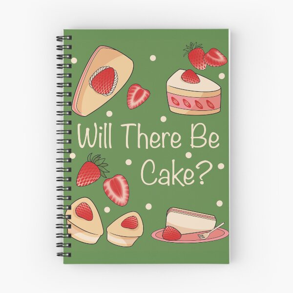 Item preview, Copy of Will There Be Cake? (Green background)  designed and sold by NatureKinKat.