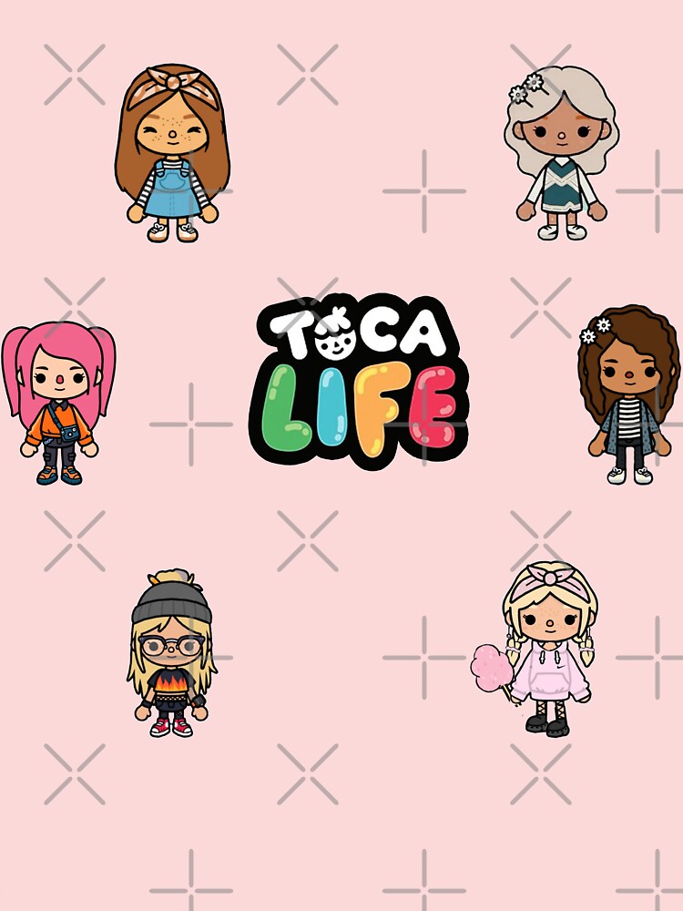 toca boca , toca life characters cute Kids T-Shirt for Sale by