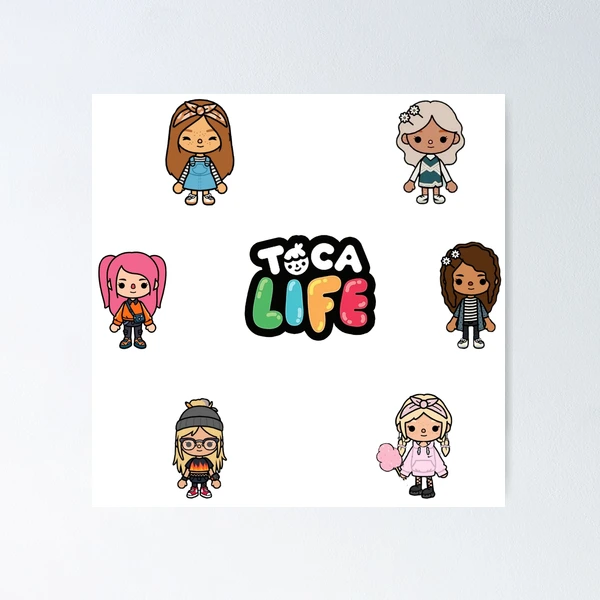 Toca Boca Characters Pack | Poster