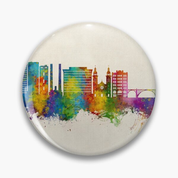 Item preview, Spokane Washington Skyline designed and sold by ArtPrints.