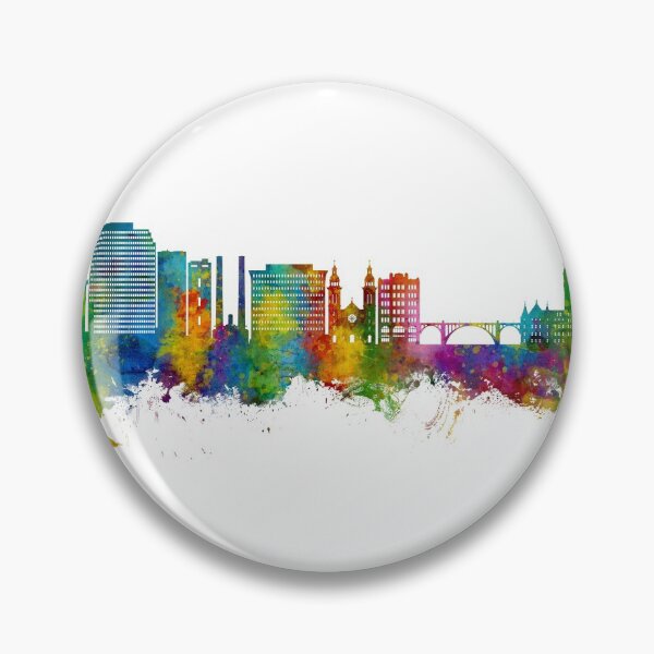 Item preview, Spokane Washington Skyline designed and sold by ArtPrints.