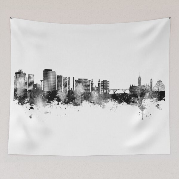 Item preview, Spokane Washington Skyline designed and sold by ArtPrints.