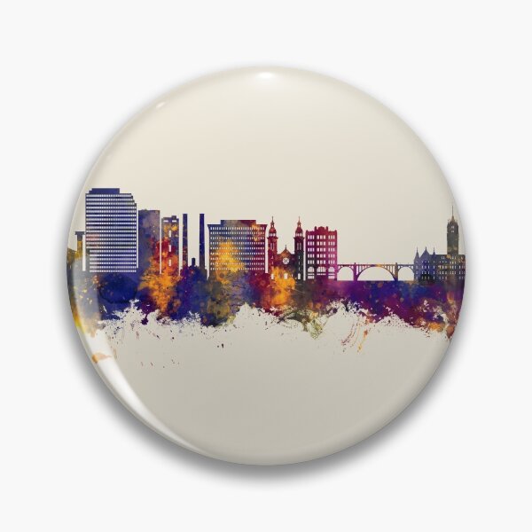 Item preview, Spokane Washington Skyline designed and sold by ArtPrints.