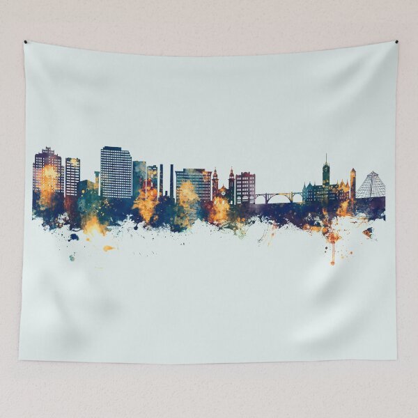 Item preview, Spokane Washington Skyline designed and sold by ArtPrints.