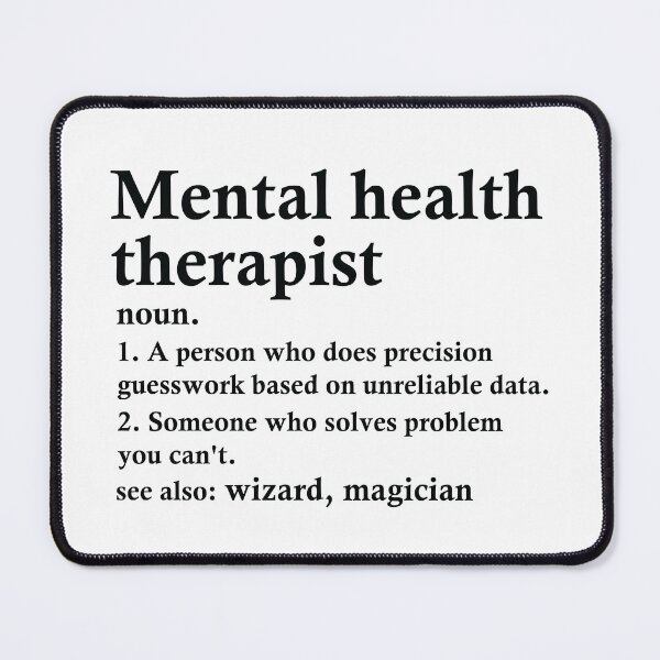 Item preview, Mental Health Therapist Definition Funny Occupation designed and sold by woodesigner.