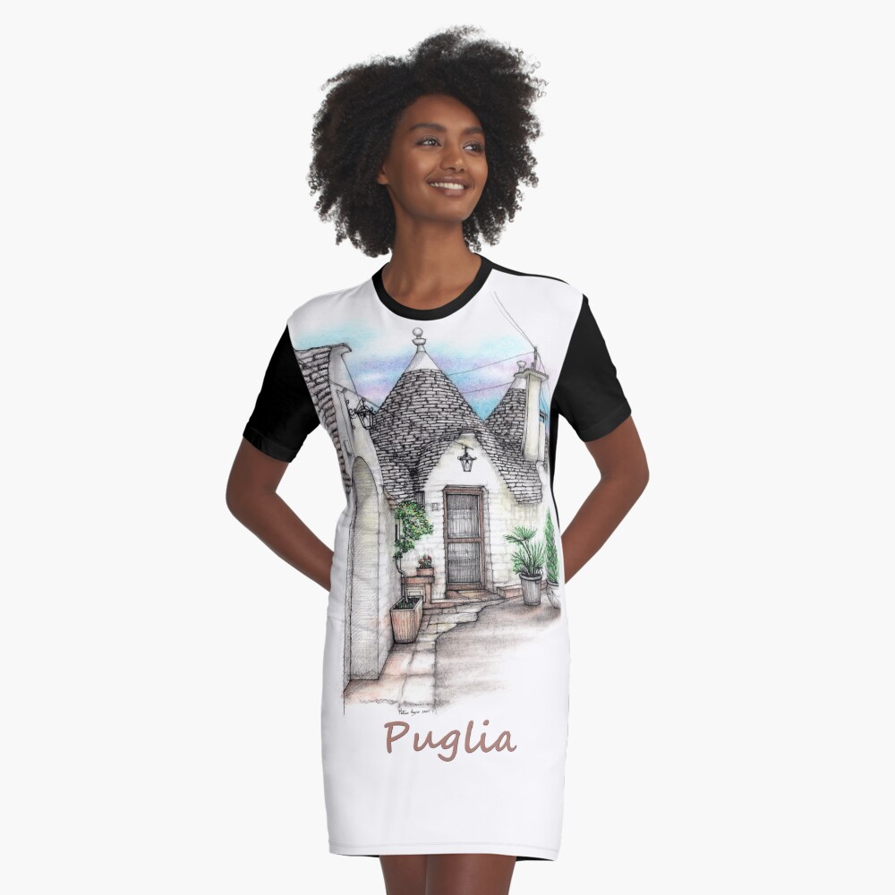 Item preview, Graphic T-Shirt Dress designed and sold by matteo-sketcher.