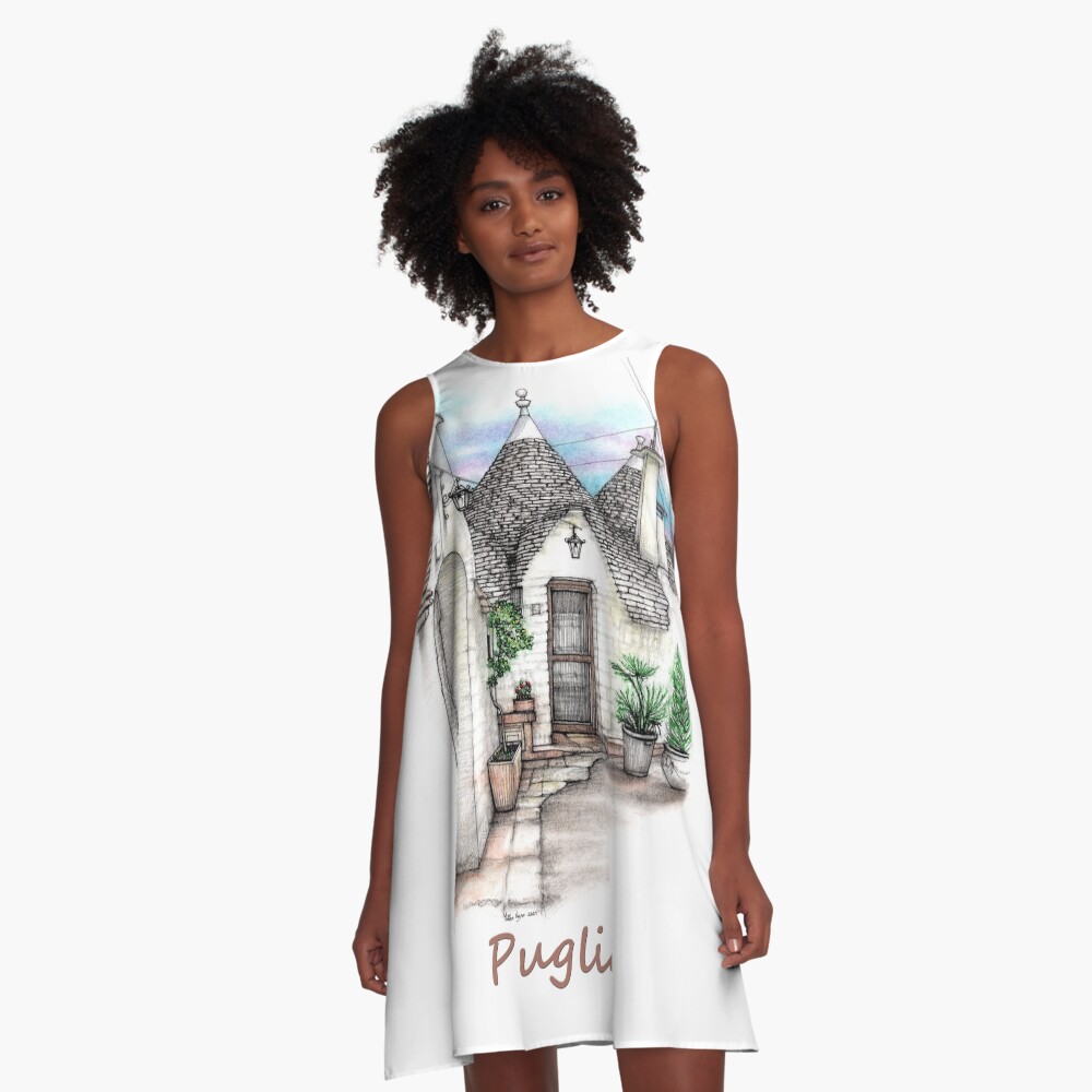 Item preview, A-Line Dress designed and sold by matteo-sketcher.