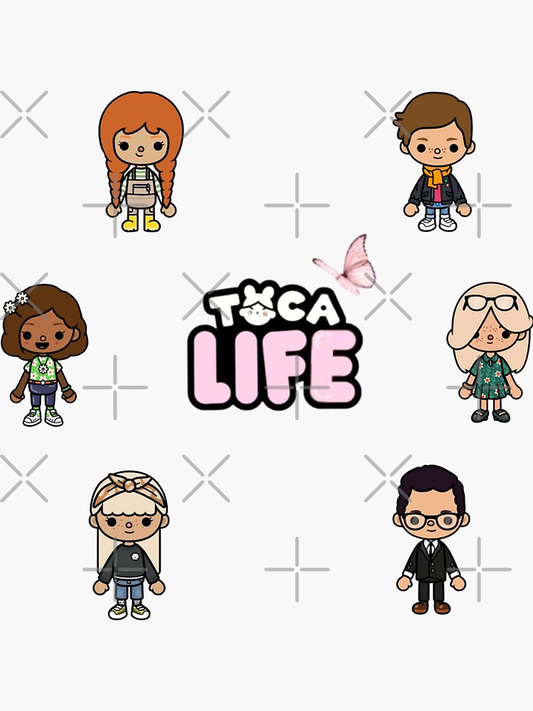 Toca Boca Life Stickers for Sale