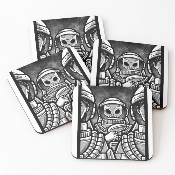 Item preview, Alien And Astronauts designed and sold by Iyyuphoria.