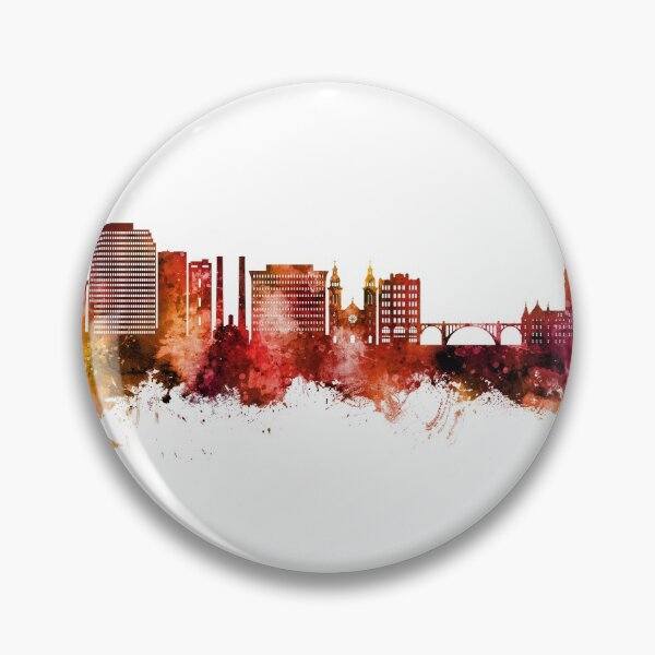 Item preview, Spokane Washington Skyline designed and sold by ArtPrints.