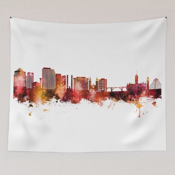Item preview, Spokane Washington Skyline designed and sold by ArtPrints.