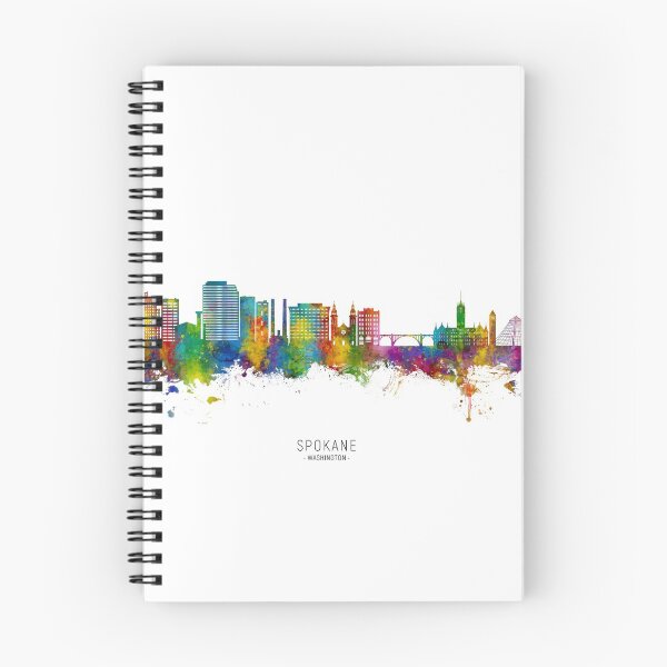 Item preview, Spokane Washington Skyline designed and sold by ArtPrints.