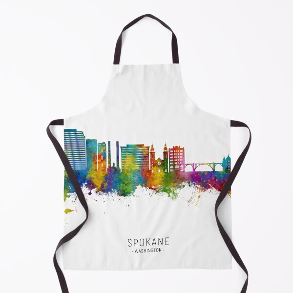 Item preview, Spokane Washington Skyline designed and sold by ArtPrints.