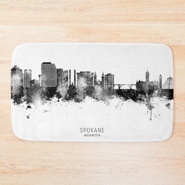 Item preview, Spokane Washington Skyline designed and sold by ArtPrints.